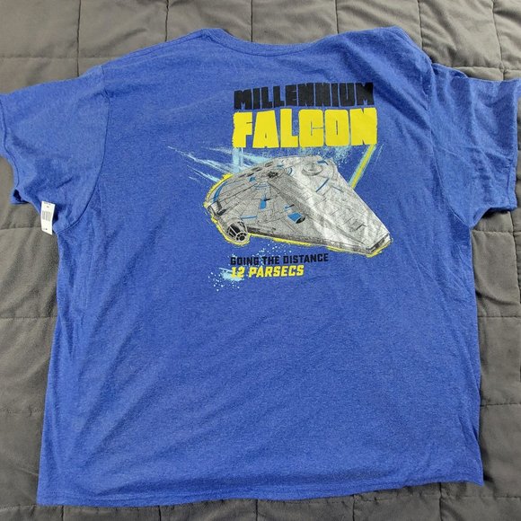 Star Wars May the 4th Be With You 2018 Star Wars Day Mens 3XL Blue Short Sleeve - Picture 1 of 11